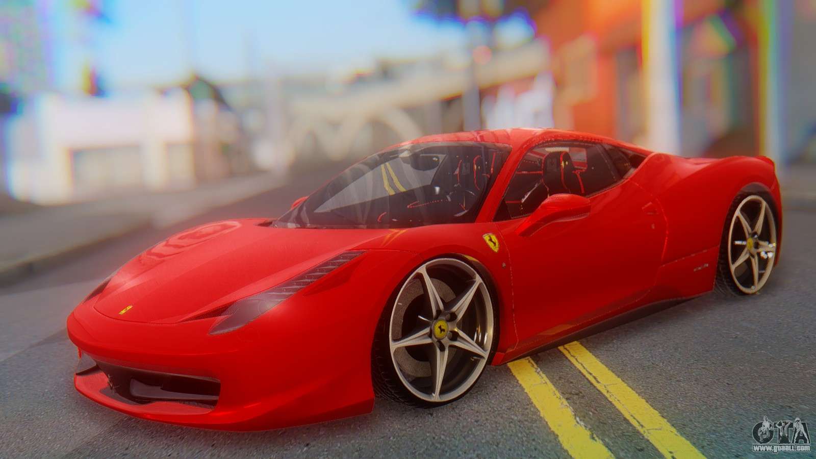 Download Ferrari 458 Italia - Police for GTA San Andreas