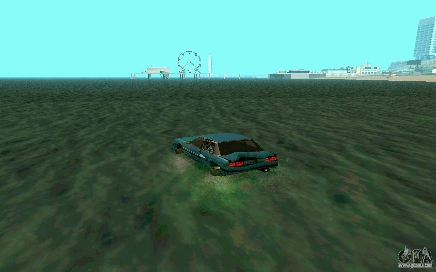 Cars Water para GTA San Andreas