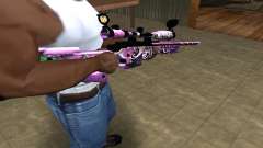 Neon Sniper Rifle for GTA San Andreas