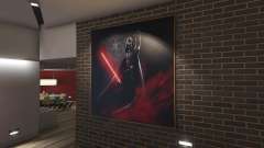 Star Wars Posters for Franklins House 0.5 for GTA 5