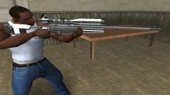 Full Silver Sniper Rifle for GTA San Andreas