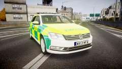 Volkswagen Passat B7 North West Ambulance [ELS] for GTA 4