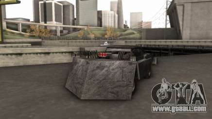 Dodge Charger Infernal Bulldozer for GTA San Andreas