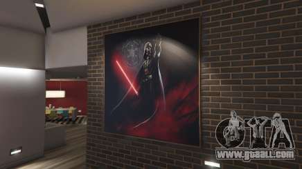 Star Wars Posters for Franklins House 0.5 for GTA 5