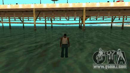 Walking on water for GTA San Andreas