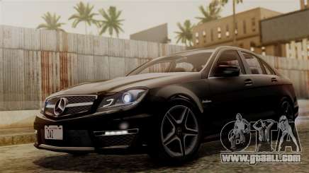 Mercedes-Benz C63 AMG 2015 Edition One for GTA San Andreas