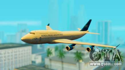 Boeing 747 Argentina Airlines for GTA San Andreas