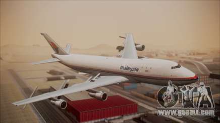 Boeing 747-200 Malaysia Airlines for GTA San Andreas