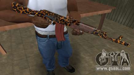 Leopard AK-47 for GTA San Andreas