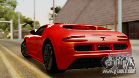 GTA 5 Adder Secondary Color Tire Dirt for GTA San Andreas