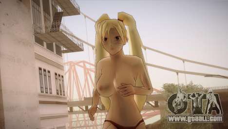 Blond Hair Bikini Wfybe for GTA San Andreas