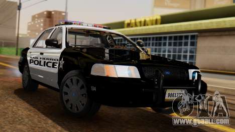 Police SF 2013 for GTA San Andreas