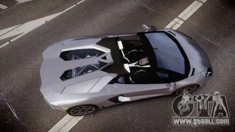 Lamborghini Aventador Roadster for GTA 4