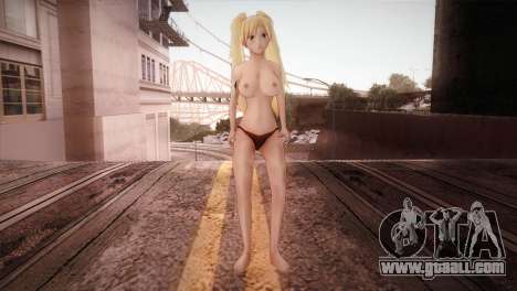 Blond Hair Bikini Wfybe for GTA San Andreas