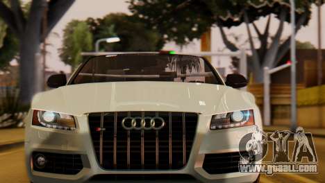 Audi S5 2010 Cabriolet for GTA San Andreas