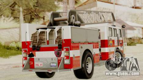 SAFD Fire Lader Truck for GTA San Andreas