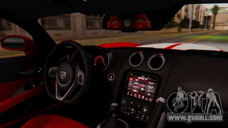 Dodge Viper SRT GTS 2013 IVF (MQ PJ) LQ Dirt for GTA San Andreas