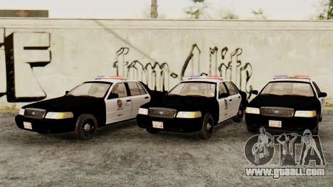 Ford Crown Victoria 2009 LAPD for GTA San Andreas