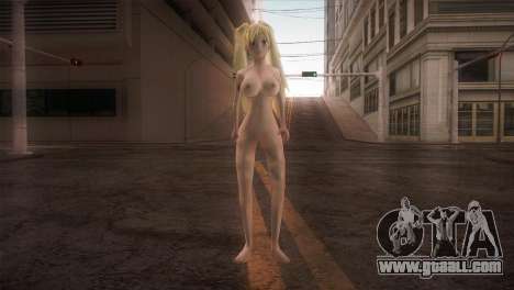 Blond Hair Nude Wmybe for GTA San Andreas