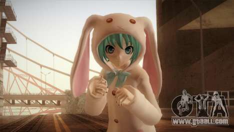 Miku Bunny for GTA San Andreas