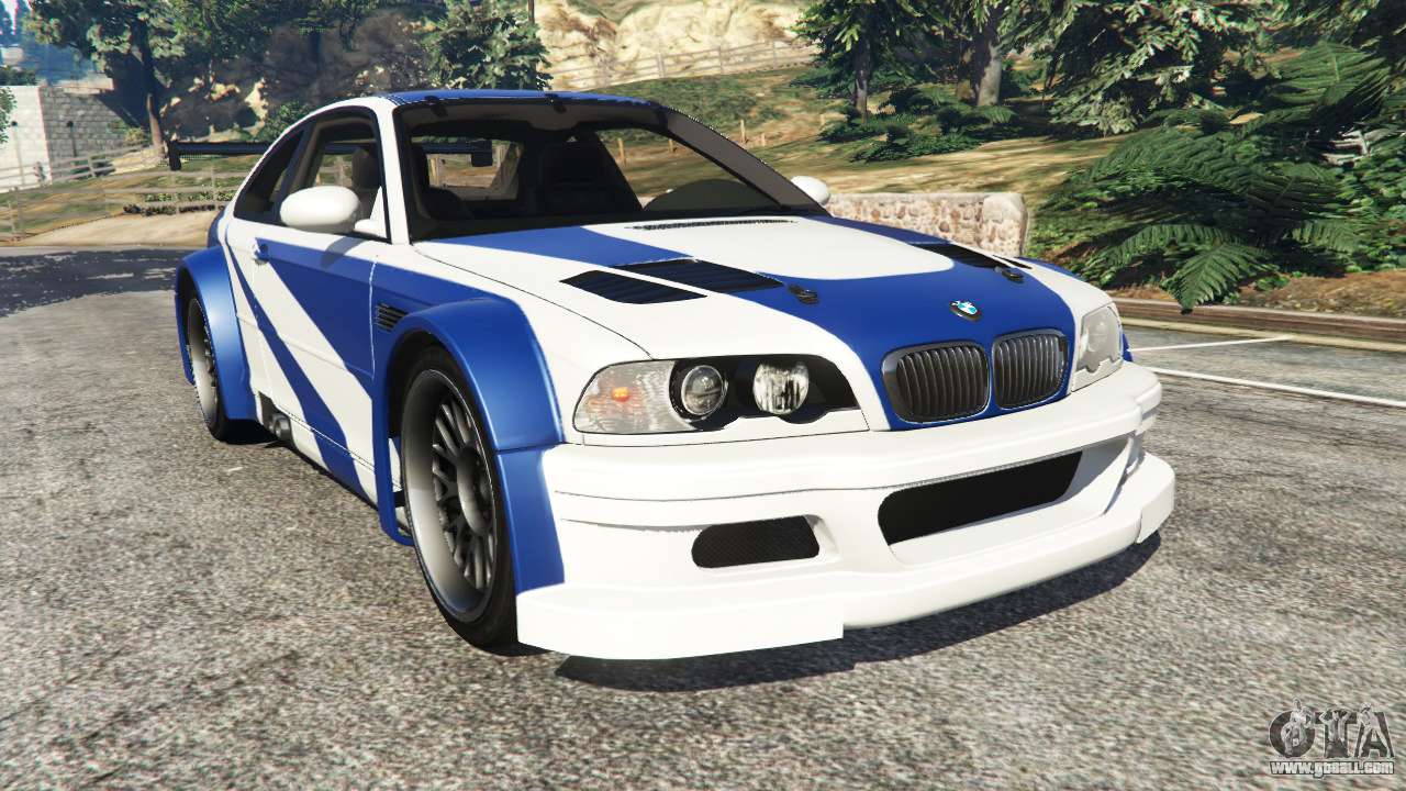 BMW M3 GTR E46 Most Wanted for GTA 5