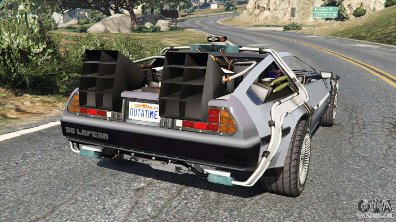 DeLorean DMC-12 Back To The Future v0.2 for GTA 5