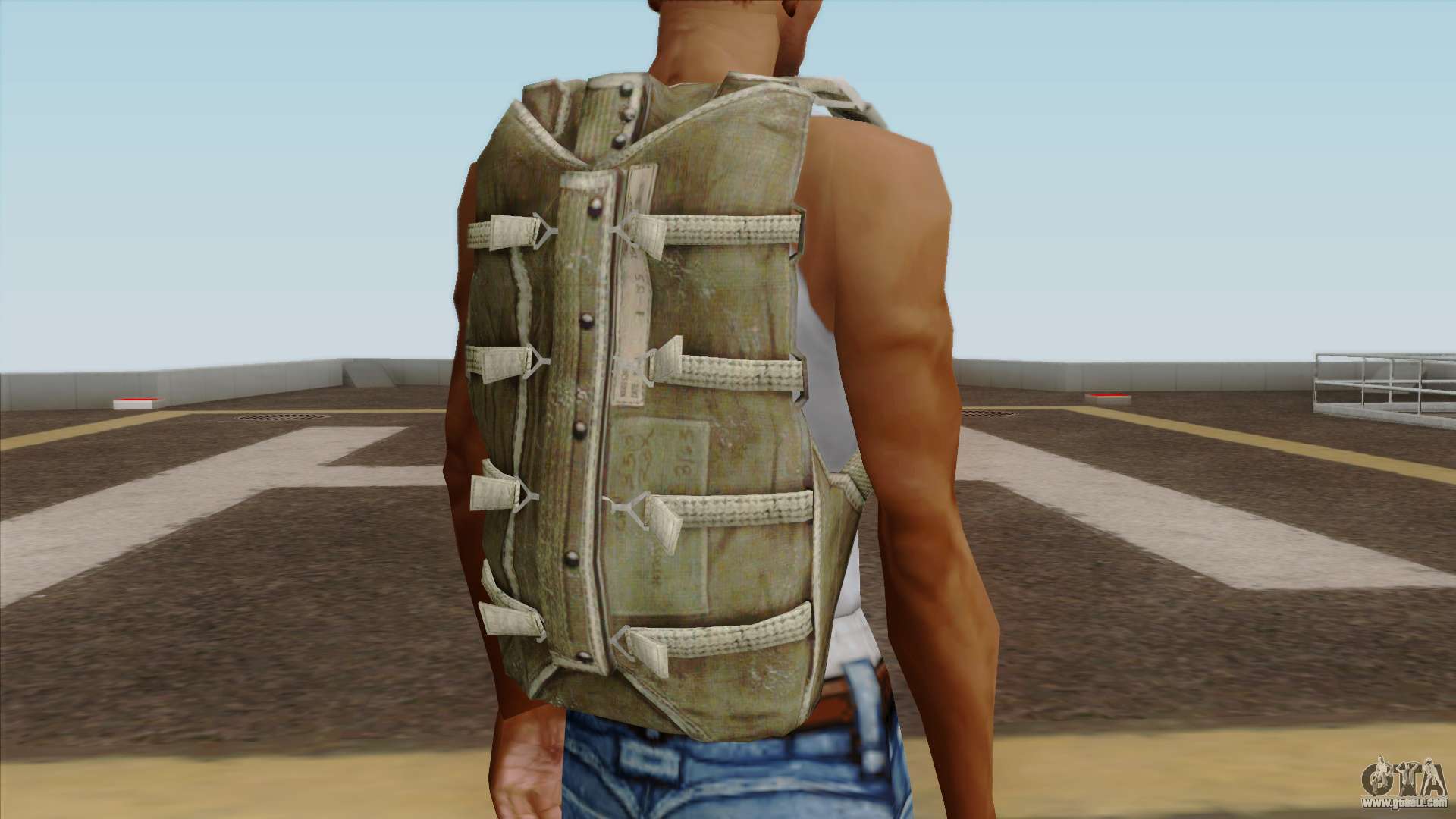 Original HD Parachute para GTA San Andreas