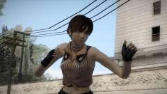 Resident Evil HD - Rebecca Chambers Cowgirl for GTA San Andreas