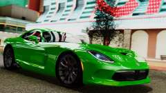 Dodge Viper SRT GTS 2013 IVF (MQ PJ) No Dirt for GTA San Andreas