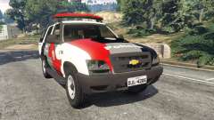 Chevrolet Blazer Sao Paulo State Police for GTA 5