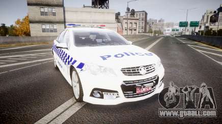 Holden VF Commodore SS NSW Police [ELS] for GTA 4