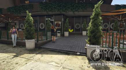 Coffee shops in GTAV for GTA 5