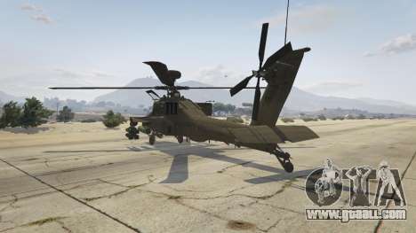 GTA 5 AH-64D Longbow Apache
