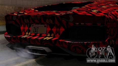 Lamborghini Aventador LP-700 Batik for GTA San Andreas