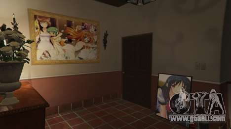 GTA 5 Anime posters for home Michael