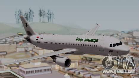 Airbus A320-200 Iraqi Airways for GTA San Andreas