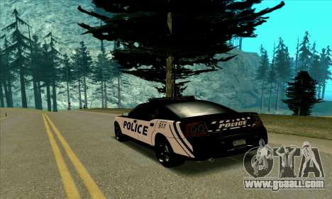 Federal Police Dodge Charger SRT8 for GTA San Andreas