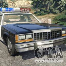 Ford LTD Crown Victoria 1987 LSPD for GTA 5