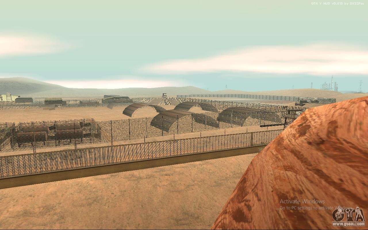 New Military Base v1.0 for GTA San Andreas