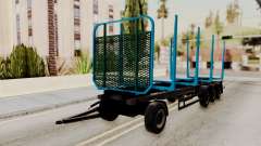 Wood Transport Trailer from ETS 2 for GTA San Andreas