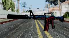 M4A1-S Hyper Beast for GTA San Andreas