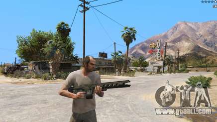 The railgun from Battlefield 4 for GTA 5