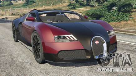 Bugatti Veyron Grand Sport v4.1 for GTA 5