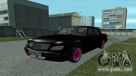 GAZ 31105 Volga Black and Pink for GTA San Andreas