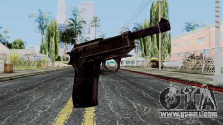 Walther P38 from Battlefield 1942 for GTA San Andreas