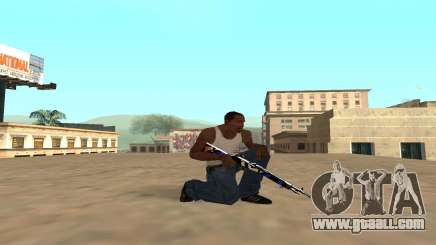 Rifle with a tiger cub for GTA San Andreas