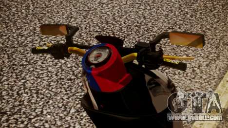 Honda Scoopy New Red and Blue for GTA San Andreas
