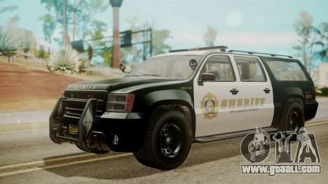 GTA 5 Declasse Granger Sheriff SUV IVF for GTA San Andreas