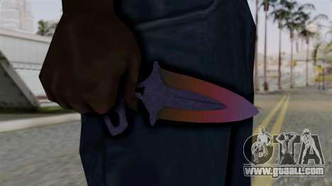 Shadow Dagger Gradient for GTA San Andreas