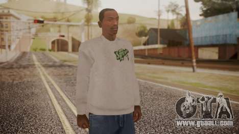 Sprunk Sweater Gray for GTA San Andreas